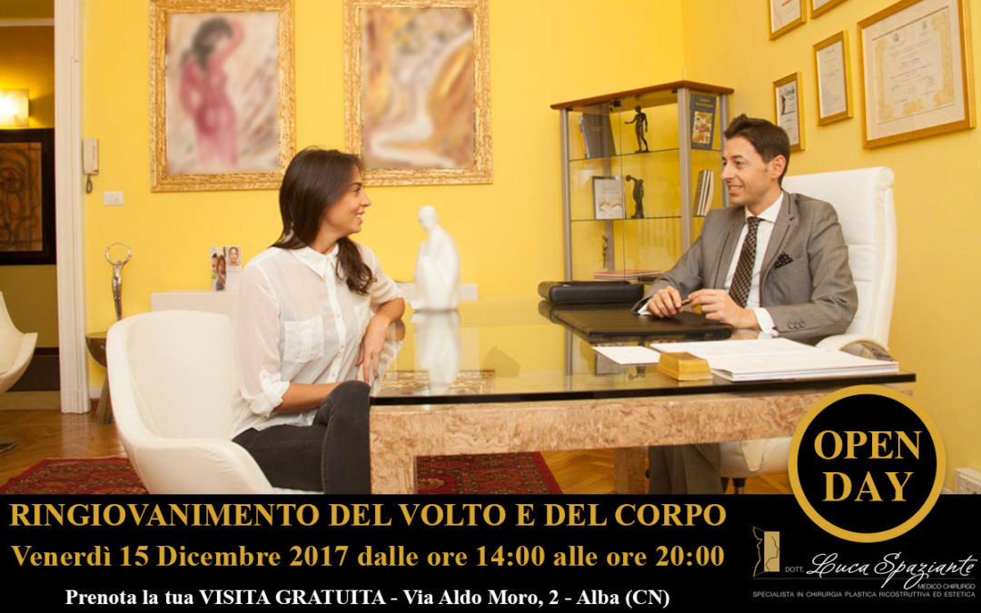 OPEN DAY – Ringiovanimento del volto e del corpo